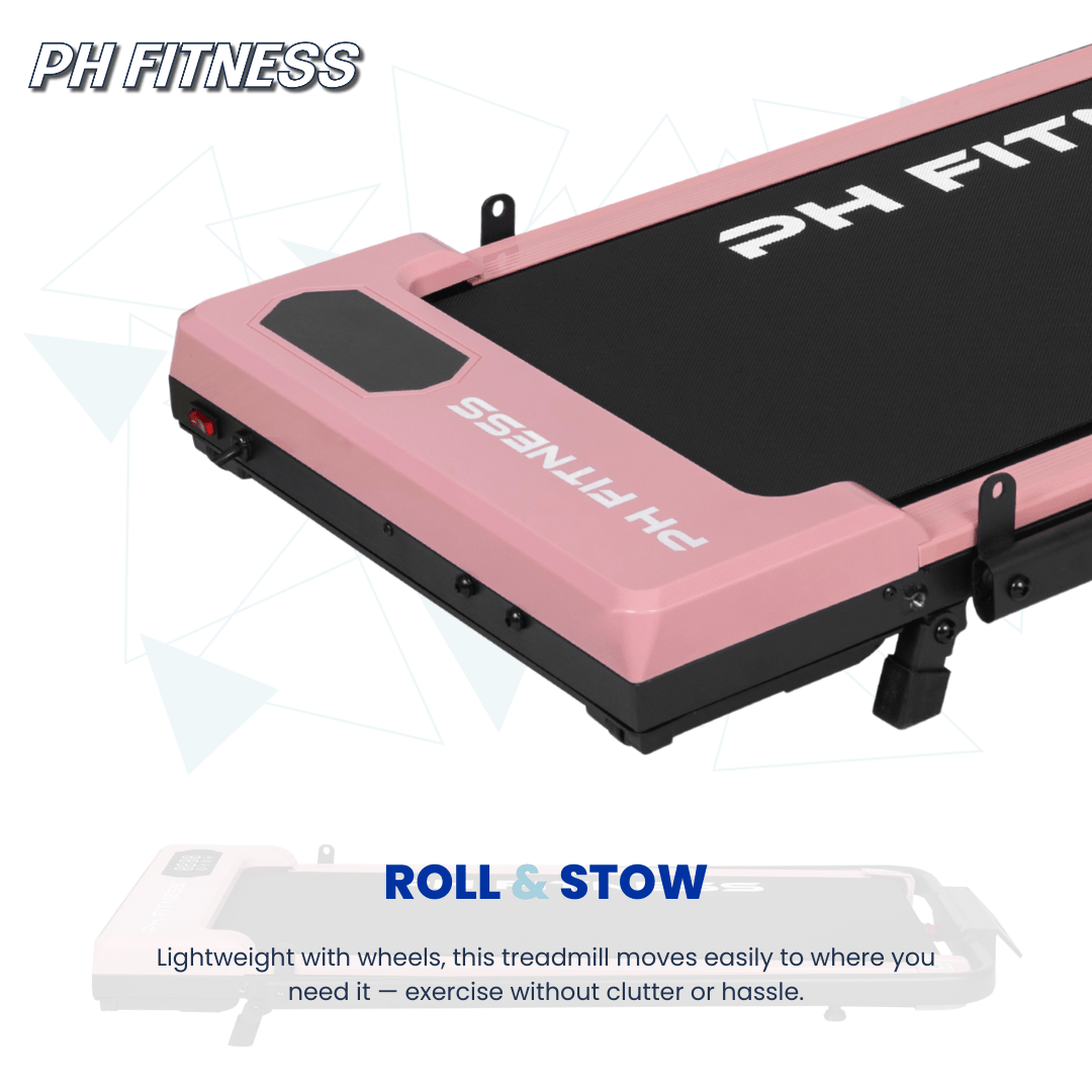 Loopband – Wandelband – Walking Pad – Hardloopband – Treadmill – Inklapbaar Design – 1,3 PK Motor 1-8 km/u – Bluetooth Met FitShow App