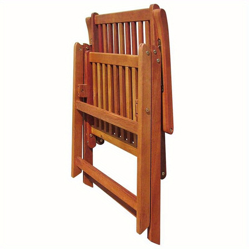Tuinstoelen – Inklapbare Stoelen – Buitenstoelen – Acaciahouten Stoelen – Ergonomisch Design – Duurzaam En Stevig