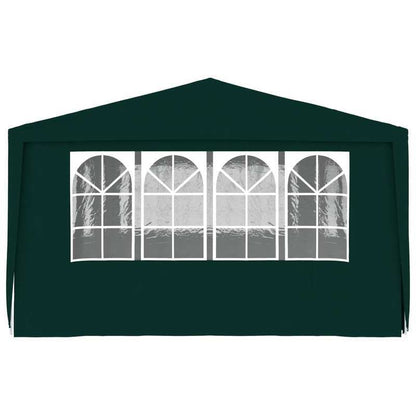 Feesttent – Partytent – Paviljoen – Tuintent – Overkapping – 4x6 Meter – Waterdicht Polyester 90 g/m² – Inclusief Zijwanden – Groen