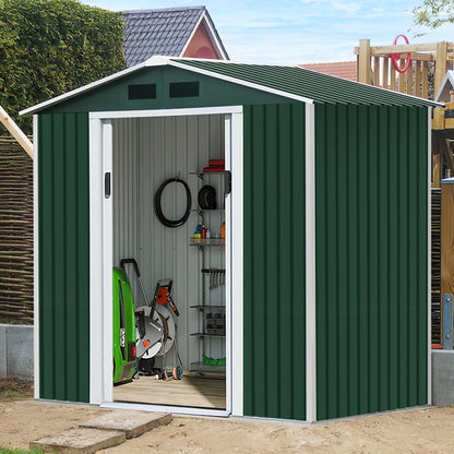 36-Piece Roof Panels, Trapezoidal Metal Sheets, 115 x 45 cm Each, 18 m² Roofing Sheets for Garden Sheds, Removable Tool Sheds, Temporary Roofing