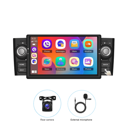 Autoradio – Auto Radio – Car Stereo – Multimedia Speler – Android Auto – 7 Inch HD Touchscreen – Android 13.0 – Draadloos CarPlay & GPS