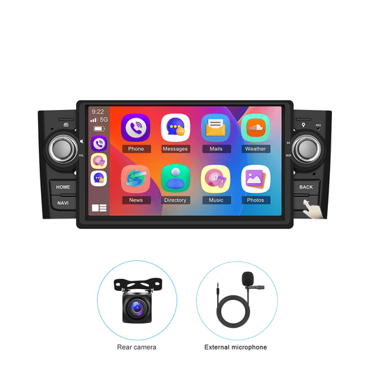 Autoradio – Auto Radio – Car Stereo – Multimedia Speler – Android Auto – 7 Inch HD Touchscreen – Android 13.0 – Draadloos CarPlay & GPS