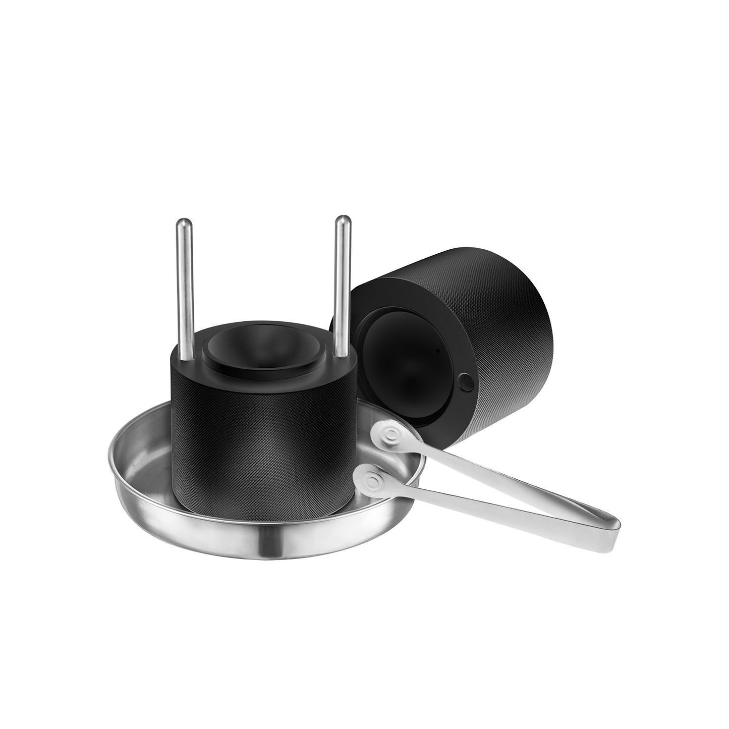 Ijsklontjespers – IJsbalpers – IJsbalmaker – Ijsballenmaker – IJsballenpers – Aluminium – 60 mm grote heldere ijsballen – Antislip en duurzaam – Zwart
