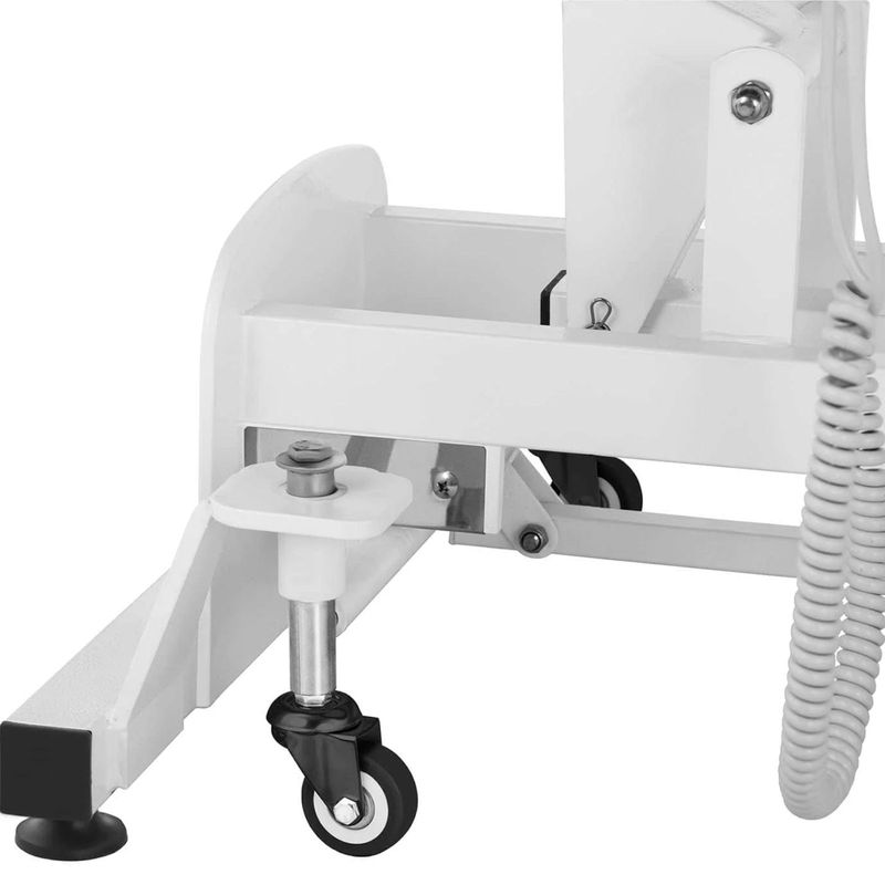 Massagebank – Massagetafel – Behandelbank – Behandeltafel – Massagebed – Elektrisch Verstelbaar – 3 Motoren – Max. Draagvermogen 250 kg – Beige