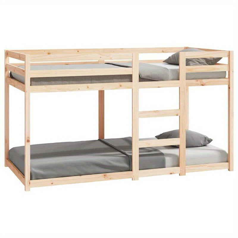Stapelbed – Hoogslaper – Zolderbed – Bunkbed – Kinderbed – Massief Grenenhout – 90x190 cm – Stevige Robuuste Constructie – Veiligheid Met Ladder