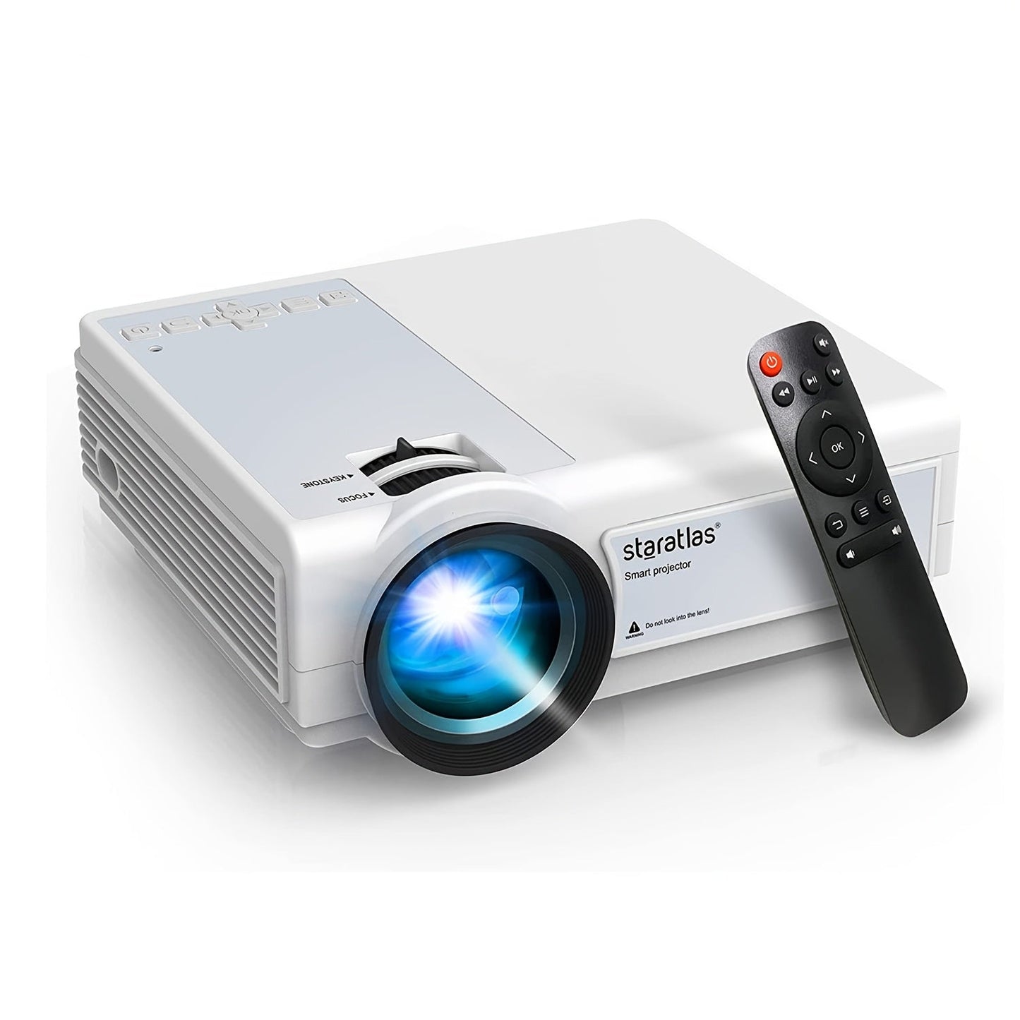 Projector – Beamer – Mini Beamer – Home Cinema Projector – Draagbare Projector – Native 1080P Resolutie – WiFi Verbinding