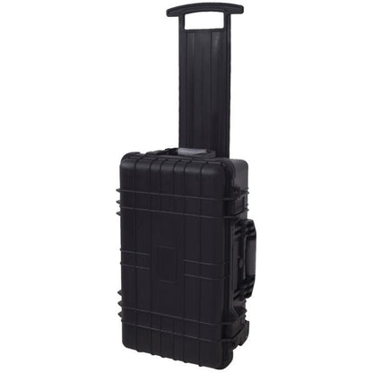 Gereedschapstas met Wielen – Gereedschapskoffer – Opbergtas – Gereedschapsrugzak – Rolwagen – Duurzaam Polypropyleen & ABS – Foam Binnenkant Bescherming – 56 x 35 x 23 cm
