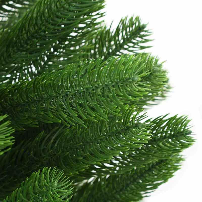 Extra Tall 180cm/6ft Artificial Christmas Tree with Realistic Needles - Extra Wide Base (40cm) & Sturdy PE/Polyethylene & Steel Construction - Heavy-Duty Floor Tree for Large Spaces, Indoor/ Use - Easy Assembly, 700-Branches,