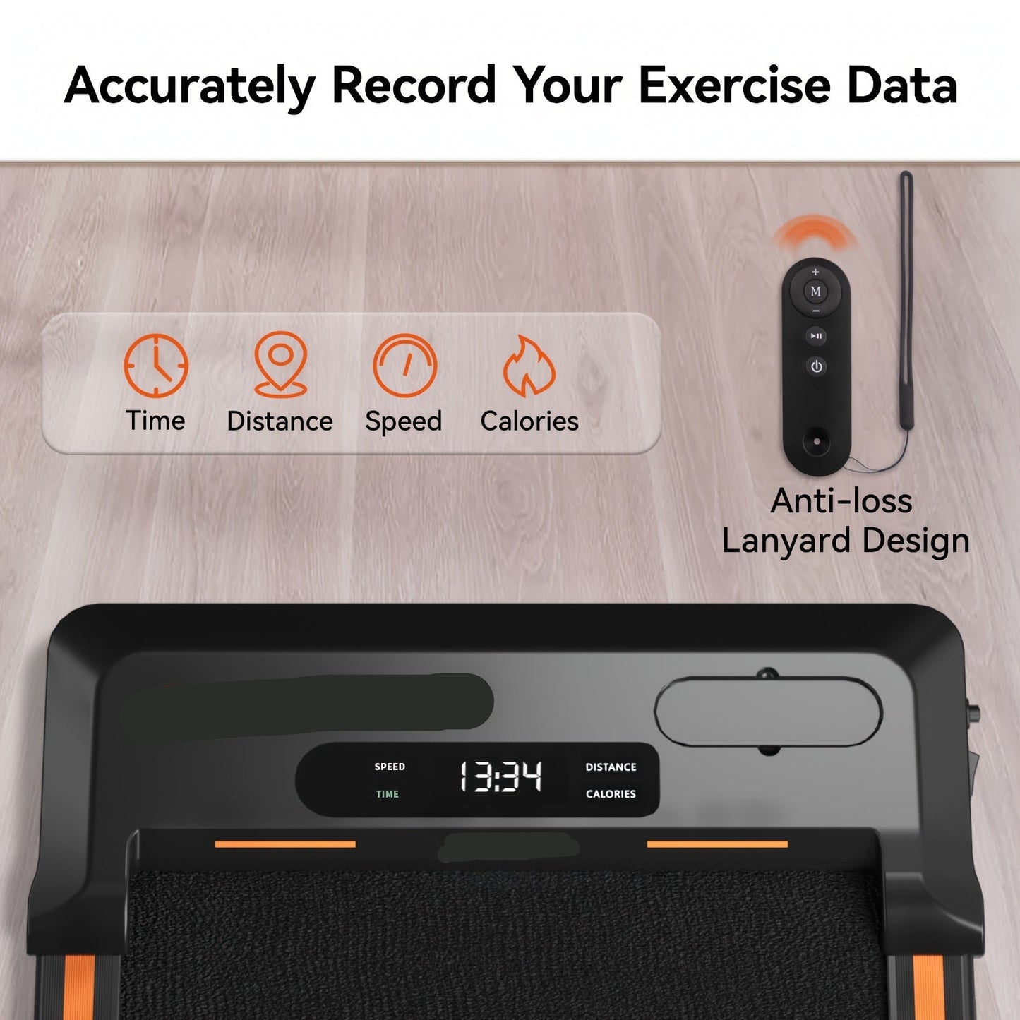 Loopband – Compact Loopband – Draagbare Loopband – Stille Loopband – Loopband Voor Thuis – Max. 6 Km/U – Draagvermogen 120 Kg - Wit