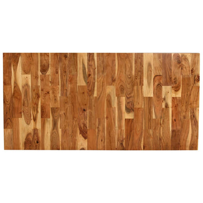 Eettafelset – Eetkamerset – Keukentafelset – Zitgroep – Tafel en Stoelen – Massief Acacia- en Mangohout – Set Van 1 Tafel + 6 Stoelen – Robuust & Handgemaakt
