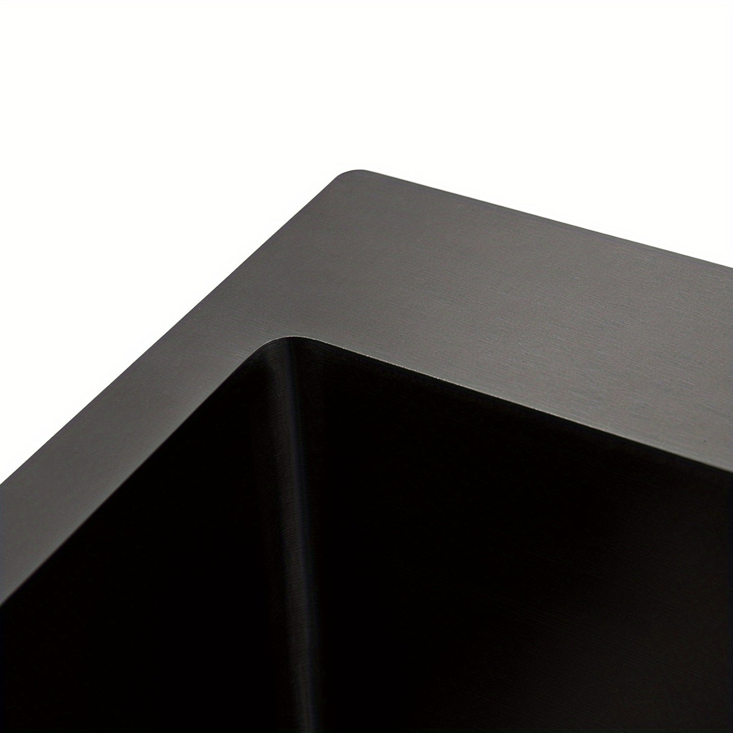 Keukenspoelbak – Spoelbak RVS – Inbouwspoelbak – Onderbouwspoelbak – Zwarte spoelbak – Ruime afmetingen 40x45cm – Inclusief zeeppomp en afdruiprek