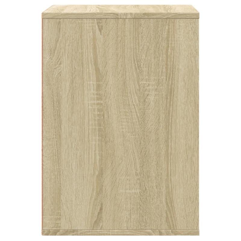Craft Storage Easy assemble Modern chest of drawers dFTangle oak sonoma 60x41x58cm wood dFTengineering Art Storage Cabinet, Storage Cabinets