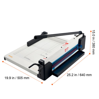 Snijmachine – Papierknipper – Guillotine – Papiercutter – Snijmachine A4 – 30 cm Snijlengte – Tot 400 Vellen Capaciteit