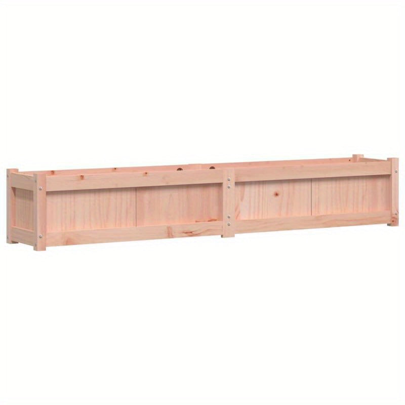 Plantenbak – Bloembak – Bloempot – Moestuinbak – Kruidenbak – Massief Douglas Hout – Groot Formaat 180x31x31 cm