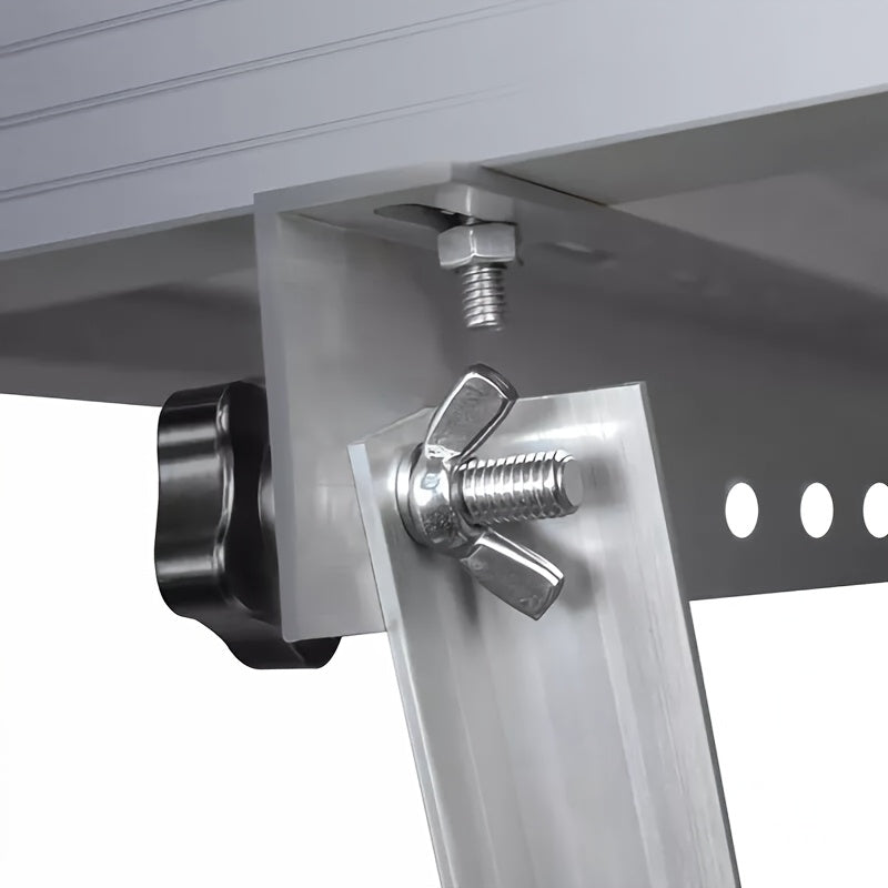 Verstelbare Zonnepaneelbeugels – Zonnepaneel Montagebeugels – Solar Beugels – Paneel Steunen – Balkon Steunen – Aluminium Materialen – Verstelbare Hoek 0°-90°