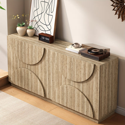 Halmeubel – Opbergkast – Schoenenkast – Wandmeubel – Kastje – Halfcirkelvormig Design – Pop-up Opbergruimte – Duurzaam Metaal – Natuurlijk Beige