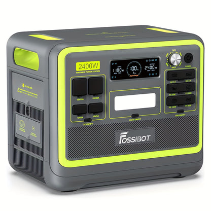 Draagbare Energiecentrale – Powerstation – Mobiele Accu – Solar Generator – Noodstroomvoorziening – 2048Wh Capaciteit – Supersnel Opladen