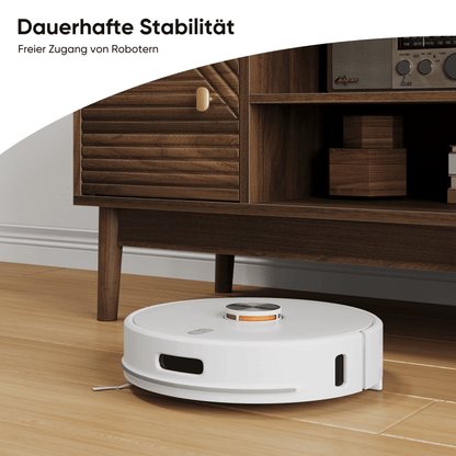 TV-meubel – Tv-meubelkast – Mediaconsol – Entertainment Meubel – Tv Kast – Walnoot Houtlook – 110 cm Breed – Geschikt Voor 32-45 Inch Televisies