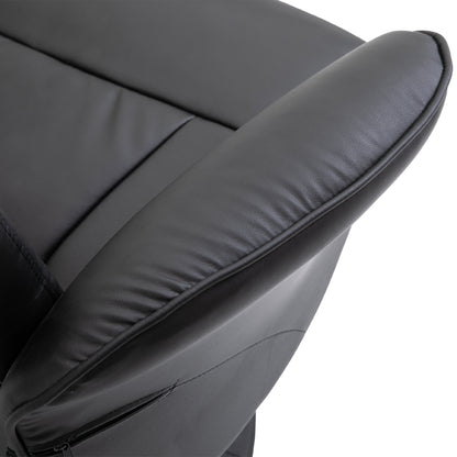tv-fauteuil – relaxstoel – loungestoel – draaifauteuil – zithoekstoel – verstelbare rugleuning tot 145° – 360° draaibaar metalen frame