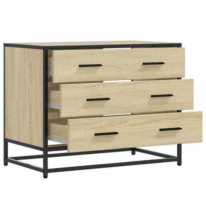 Ladekast – Commode – Opbergkast – Dressoir – Kledingkast – Sonoma Eiken – 70x41x56 cm – Meervoudig Engineering Hout