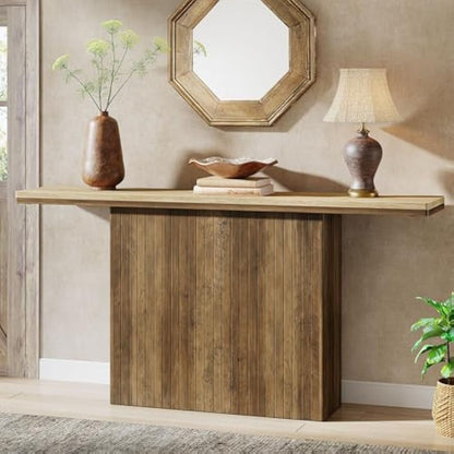 Sidetable – Consoletafel – Wandtafel – Haltafel – Bijzettafel – Extra Lang 160 cm – Duurzaam MDF Met Natuurlijke Houtlook