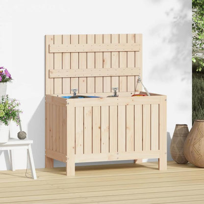 Tuinkist – Opbergbox – Kussenbox – Tuinopbergbox – Tuinberging – Massief Dennenhout – 76x42,5x54 cm – Robuust & Natuurlijk