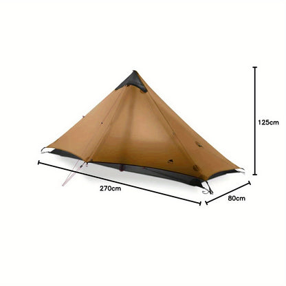 Ultralichte Tent – Eénpersoons Tent – Wandel Tent – Kampeer Tent – Outdoor Tent – 3 Seizoenen – Compact Formaat – Gewicht Slechts 930 Gram