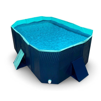 Opvouwbaar Zwembad – Kinderzwembad – Hondenbad – PVC Zwembad – Stevig Zwembad – 330 Liter Inhoud – Antislip Bodem
