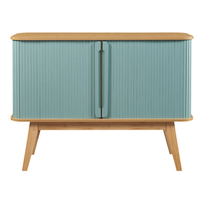 Dresser 'Tysvær with 2 Sliding Doors 110 X 40 X 80 Cm / Blue
