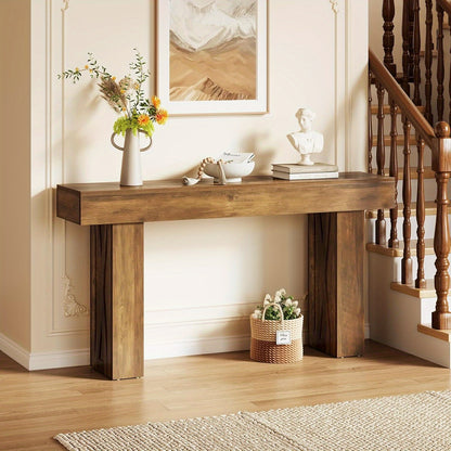Console Tafel – Sidetable – Haltafel – Sofa Tafel – Smalle Tafel – 160 cm Breed – Stevige MDF Constructie