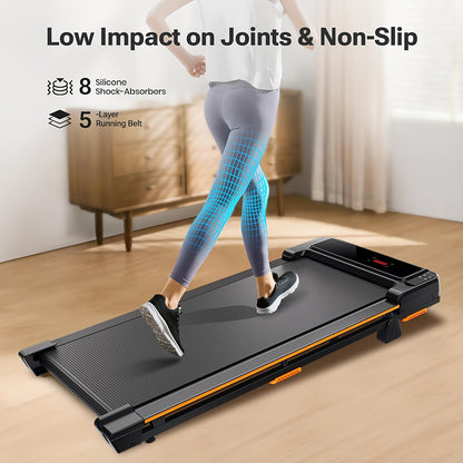 Loopband – Wandelband – Walking Pad – Treadmill – Hometrainer – Inklapbaar En Compact – 0-6 Km/u Met Hellingsfunctie – Draagvermogen 120 Kg