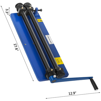 Sleuvensnijder – Groefmachine – Metalen Roller – Groefroller – Metaalbewerking – 45,7 cm Werkbreedte – Robuust Stalen Materiaal