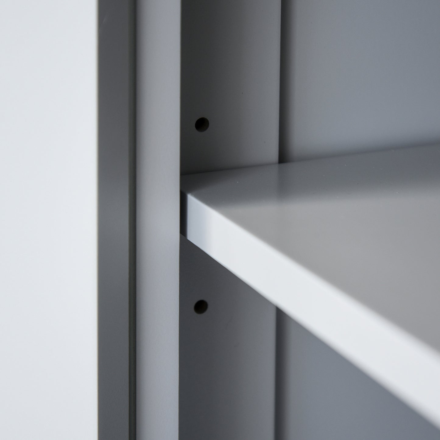 Keukenkastje – Opbergkast – Buffetkast – Keukenkast – Keukenmeubel – Grijs Met Zwarte Grepen – 2 Kasten Met 4 Deuren – Grote Lade – Verstelbare Planken – MDF En Spaanplaat – Modern Design – 76,2x40,2x183 cm