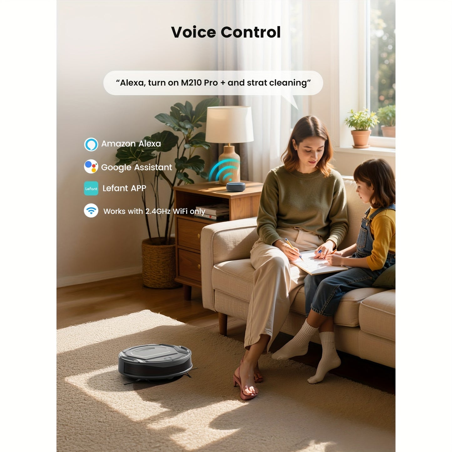 Robotstofzuiger – Dweilrobot – Stofzuigrobot – Automatische Stofzuiger – Draadloze Zuigrobot – 4000 Pa Zuigkracht – Slimme Navigatie Met Wifi & Alexa