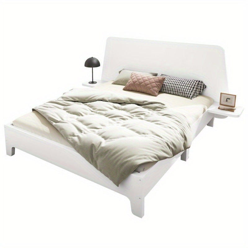 Bedframe – Tweepersoonsbed – Platformbed – Opbergbed – Modern bed – Ruimtebesparend ontwerp – 160x200 cm – Stevige Niet-Houten Constructie