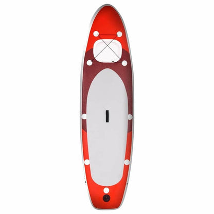 Opblaasbare Paddleboard – SUP Board – Stand Up Paddle – Watersport Board – PVC Constructie – 300 x 76 x 10 cm – Inclusief Pomp En Zitje - QUORE