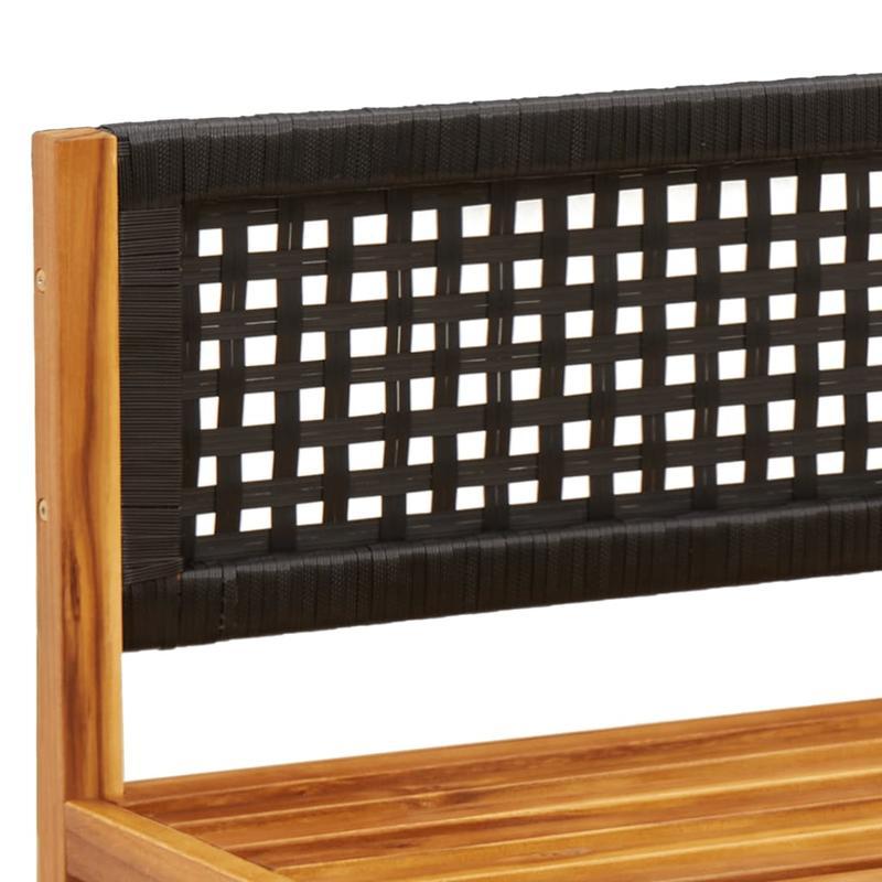 Loungeset – Loungesofa – Loungesuite – Loungebank – Loveseat – Acaciahouten Brun – Weerbestendig & Duurzaam – Comfortabele Kussens Inclusief