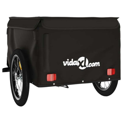 Fietskar – Fietskarren – Hondenfietskar – Fietsaanhanger – Fietsaanhangwagen – Robuust Stalen Frame – Draagvermogen 45 kg