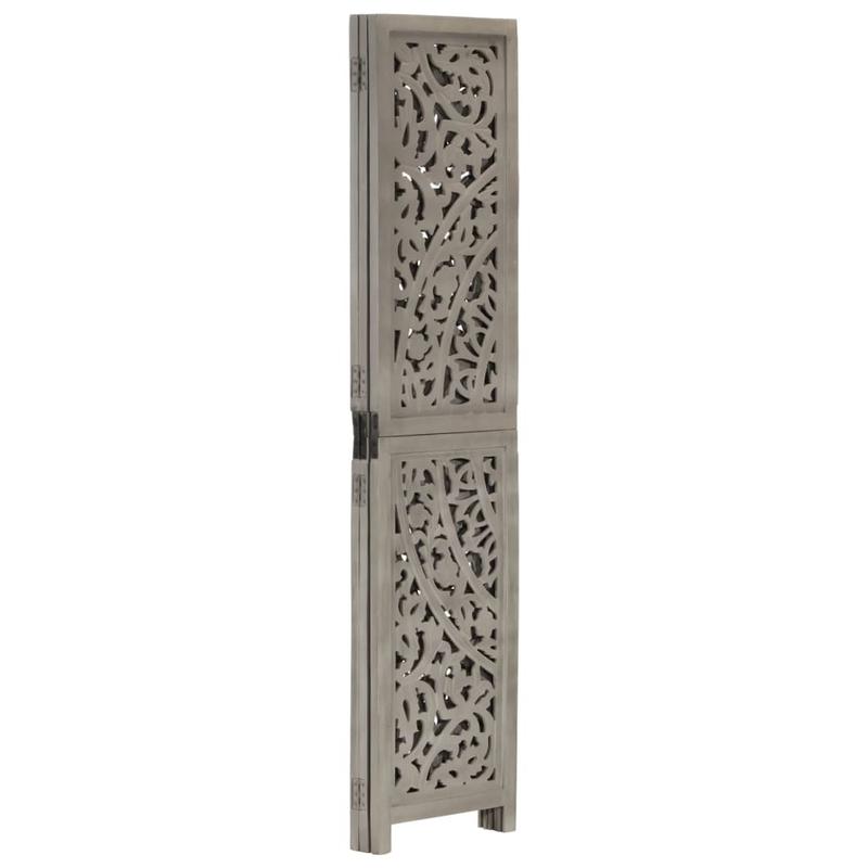 Kamerscherm – Room Divider – Scheidingswand – Paravent – Room Partition – Vouwbaar – Massief Mangohout – 120x165 cm – Lichtgewicht & Duurzaam