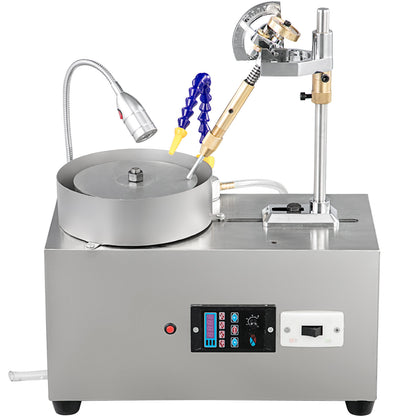 Slijpmachine Edelstenen – Sieradenslijper – Steenpolijstmachine – Lapidair Machine – Juweliersapparaat – Roestvrij Staal – 180W Motor Met Waterpomp