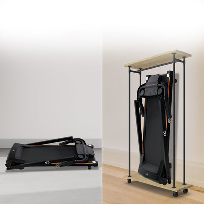 Loopband – Treadmill – Fitnessapparaat – Hardloopband – Wandelband – Vijflagen Schokabsorptie – 12 Trainingsprogramma’s