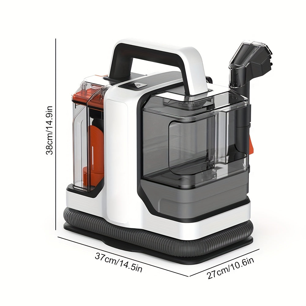 Stofzuiger – Kruimeldief – Tapijtreiniger – Meubelreiniger – Auto Stofzuiger – Compact & Krachtig – 15KPa Zuigkracht & Spray-zuigfunctie