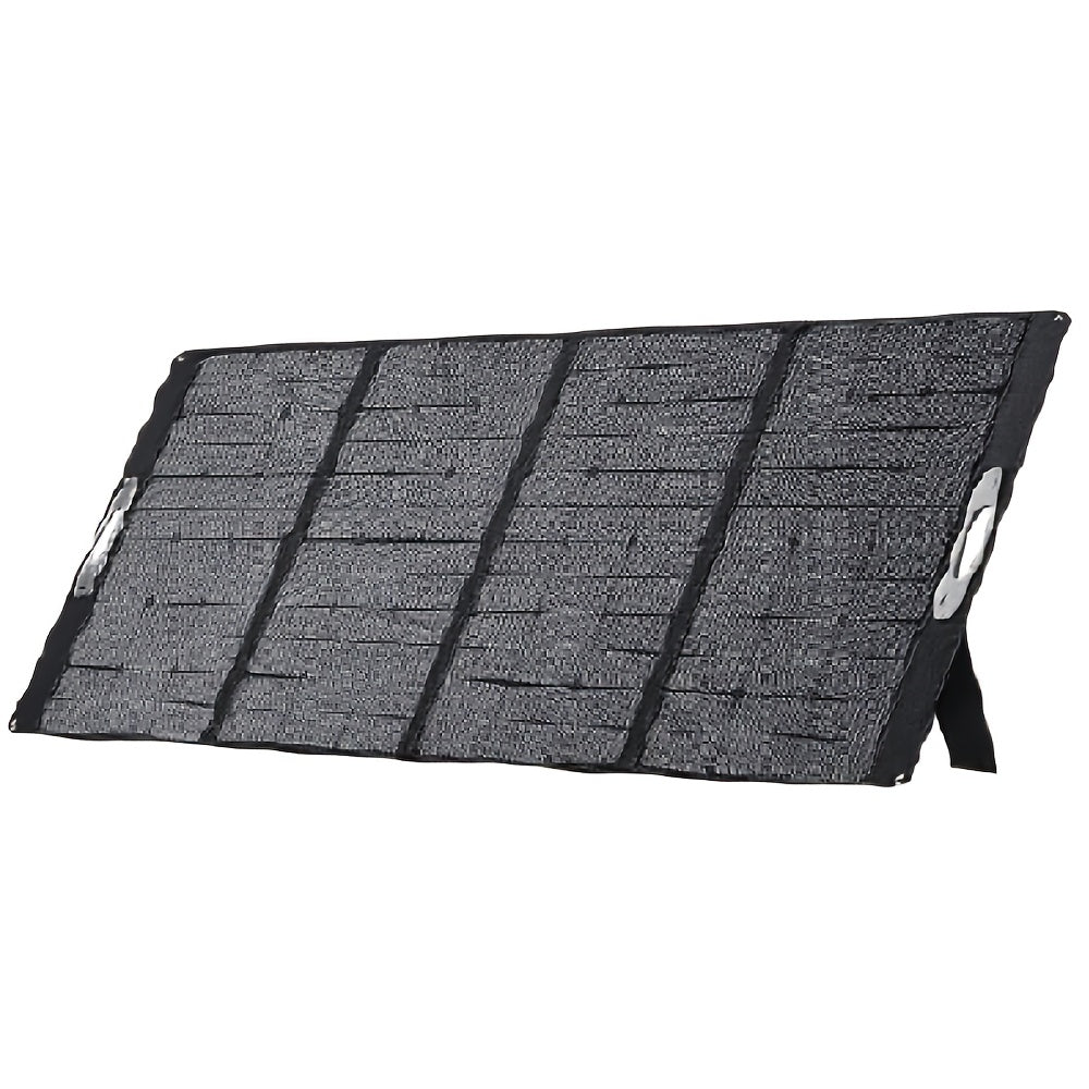 Draagbaar Zonnepaneel – Opvouwbaar Zonnepaneel – Flexibel Zonnepaneel – Mobiel Zonnepaneel – 400W Variant – Houten Armband Design – Inclusief Draadloze Gel Batterij Pack