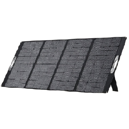 Draagbaar Zonnepaneel – Opvouwbaar Zonnepaneel – Flexibel Zonnepaneel – Mobiel Zonnepaneel – 400W Variant – Houten Armband Design – Inclusief Draadloze Gel Batterij Pack