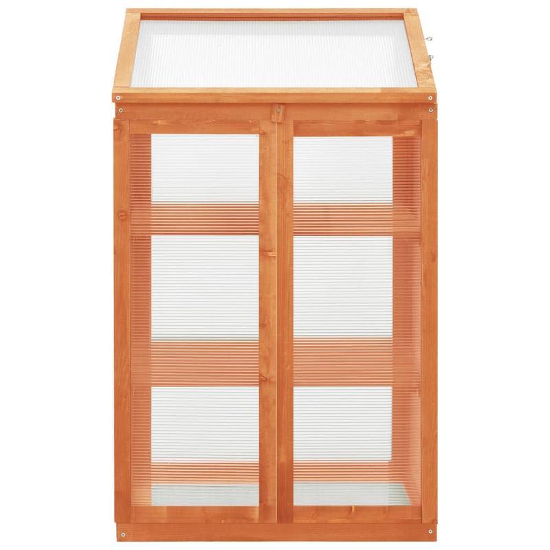 Kas – Kweekkas – Plantenkas – Tuinkas – Serre – 60x45x100 cm – Duurzaam Dennenhout