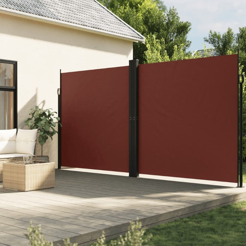 Uitschuifbaar Windscherm – Terrasscherm – Balkonscherm – Privacy Scherm – Beschermingsscherm – 200x1000 Cm – Waterafstotend Polyester