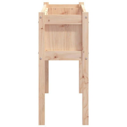 Planting bucket 2pcs with legs solid wood pine Strong and durable, Planting Container, Outdoor Flower Bed, Freestanding Planter, Legged Planter Style, Contemporary Design, Handcrafted Aesthetic, Urban Bal