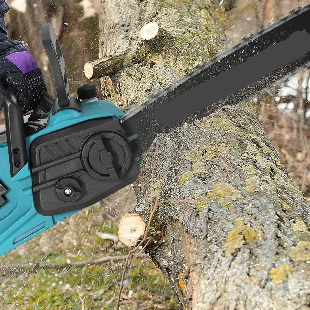 Kettingzaag - Snoeizaag - Takkenzaag - Handzaag -  Elektrische - 3500W - 16 Inch – Snoei- en Houtbewerkingsmachine - Gereedschap - Draadloos -  Voor 18V Accu - Handzaag voor Tuin en Bos - Zonder Accu