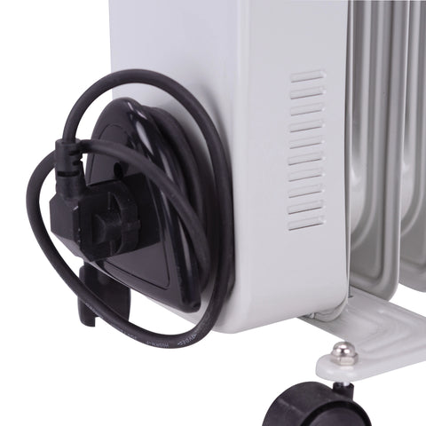 Jocca - Paneelradiatoren - Elektrische radiator - 240V - Geen installatie nodig - Stil - Met 3 vermogensniveaus - En oververhittingsbeveiliging - Wit