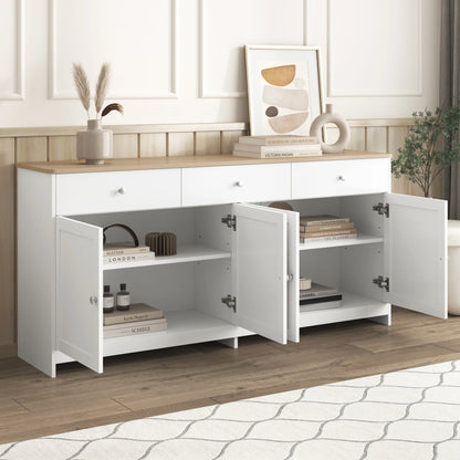 Buffetkast – Dressoir – Opbergkast – Keukenkast – Eetkamerkast – 160 Cm Breed – Duurzaam MDF
